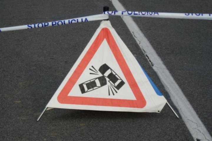 Prometna nesreča v Jernejčkovem grabnu